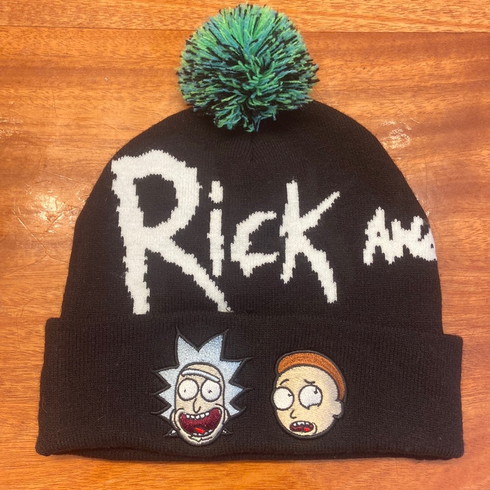 Rick and Morty Beanie, Gently Worn a few times